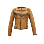 Chamarra Mujer Premium En Piel Autentica Mabo Romina Mzo