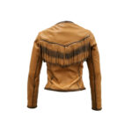 Chamarra Mujer Premium En Piel Autentica Mabo Romina Mzo - Imagen 3