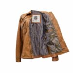 Camisola Mujer Premium En Piel Autentica Mabo Lluvia Corrugada - Imagen 3