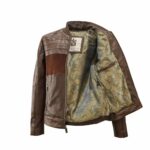 Chamarra Hombre Premium En Piel Autentica Mabo Fobos Florencia - Imagen 5