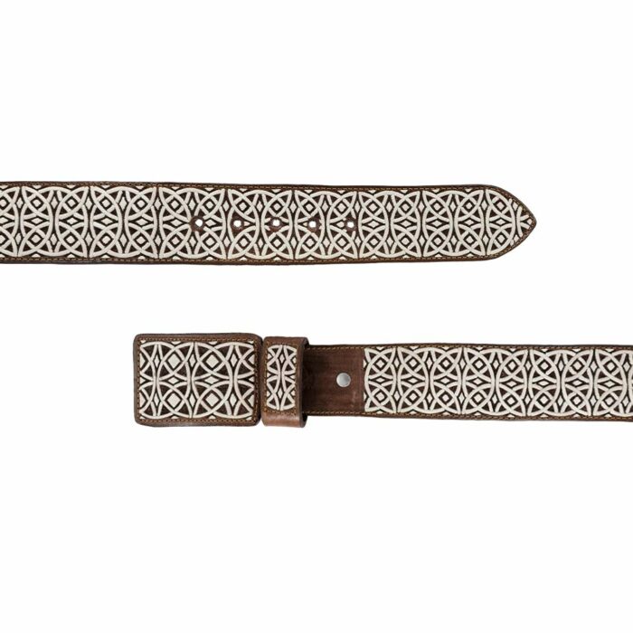 Cinturon Hombre En Hilo De Pita Mabo Mil Aros Fino 2" - Imagen 5