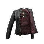 Chamarra Mujer En Piel Autentica Mabo Jg Jessica - Imagen 5