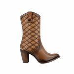 Botas Mujer Casual En Piel Autentica Cuadra 3F79Rs