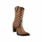 Botas Mujer Casual En Piel Autentica Cuadra 3F79Rs - Imagen 3