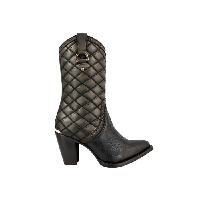 Botas Mujer Casual En Piel Autentica Cuadra 3F79Rs - Imagen 2