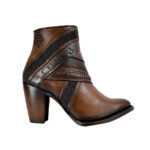 Botines Mujer Casual En Piel Autentica Cuadra 3F86Rs