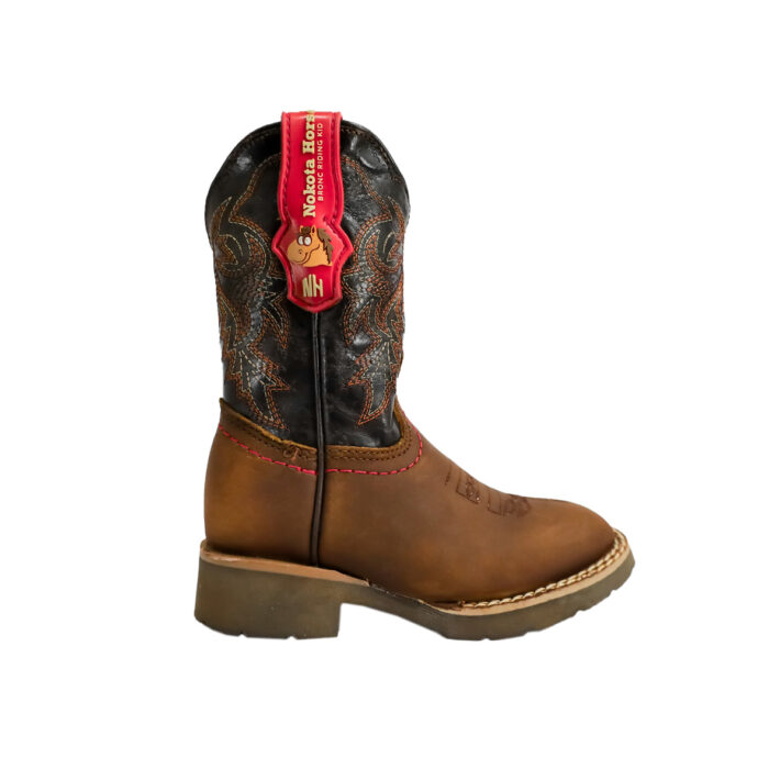 Botas Hombre Vaqueras En Piel Crazy Nokota Roper Woody H15 - Imagen 1