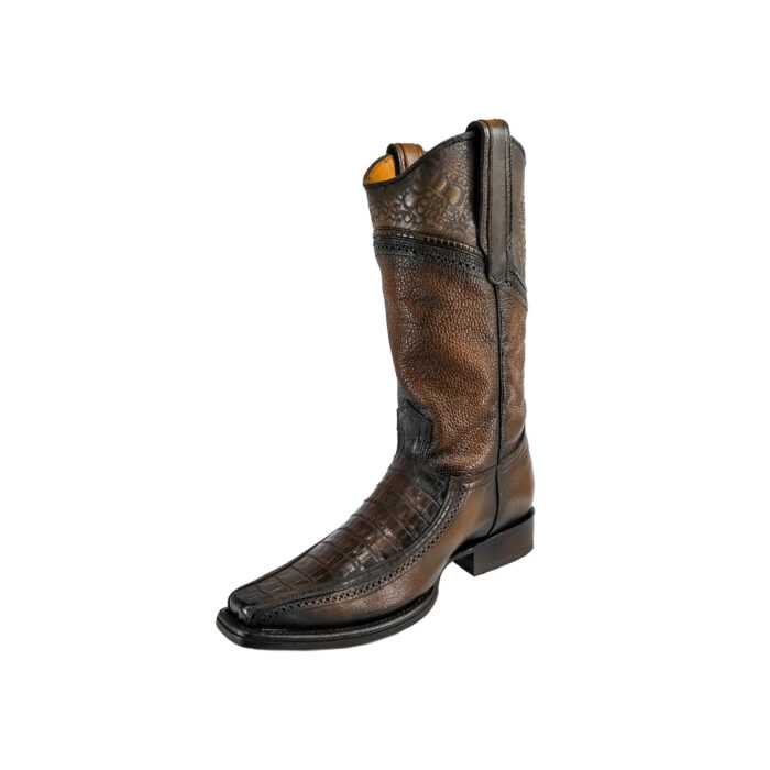 9001617-3.jpg Botas Hombre De Vestir En Piel Autentica Cuadra 1B1Dfy - Imagen 4