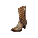 Botas Mujer Casual En Piel Autentica Cuadra 3F79Ph - Imagen 4