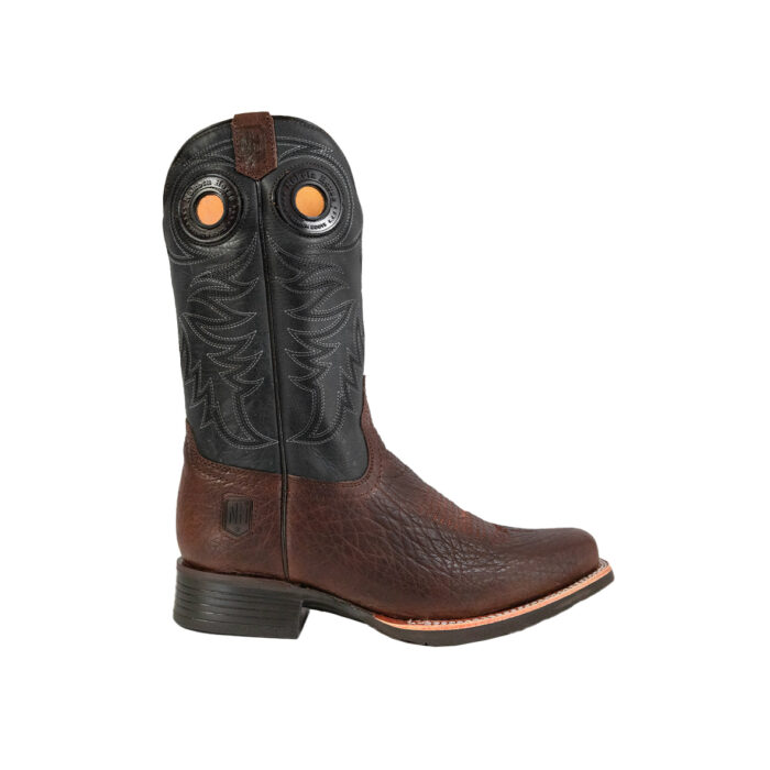 9001651-1-3.jpg Botas Hombre Vaqueras En Piel Autentica Nokota Missouri Rubi - Imagen 2