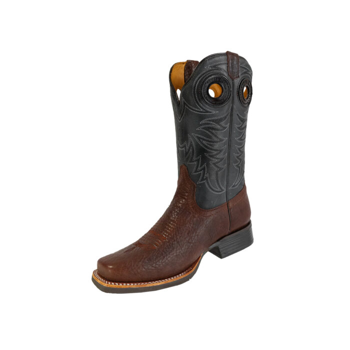 9001651-3-3.jpg Botas Hombre Vaqueras En Piel Autentica Nokota Missouri Rubi - Imagen 6