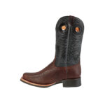 Botas Hombre Vaqueras En Piel Autentica Nokota Missouri Rubi - Imagen 8