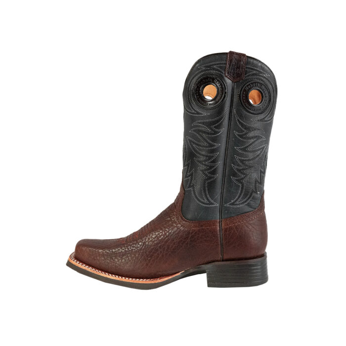 9001651-4-3.jpg Botas Hombre Vaqueras En Piel Autentica Nokota Missouri Rubi - Imagen 8