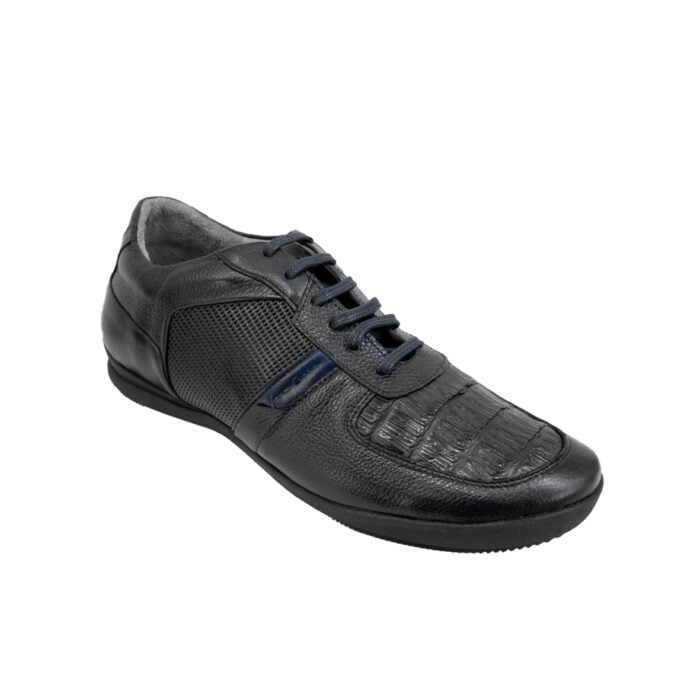 Sneakers Hombre En Piel Autentica Cuadra L28Cwrs - Imagen 2