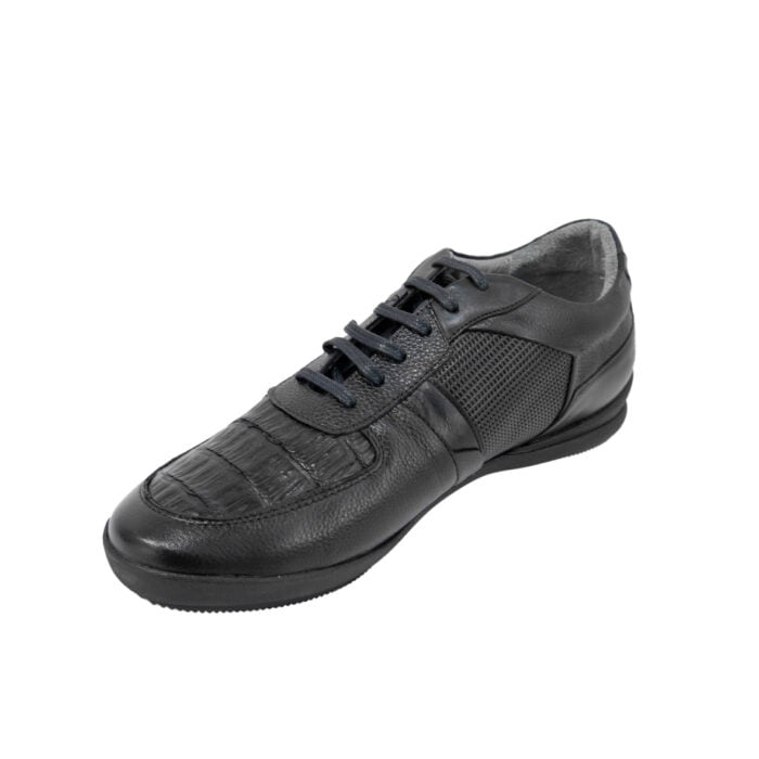 Sneakers Hombre En Piel Autentica Cuadra L28Cwrs - Imagen 4