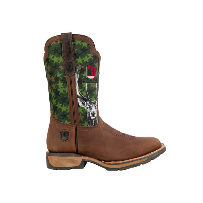 Botas Hombre Vaqueras En Piel Crazy Nokota Roper Hunter H15 - Imagen 1