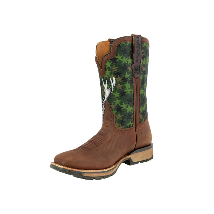 9001726-3.jpg Botas Hombre Vaqueras En Piel Crazy Nokota Roper Hunter H15 - Imagen 4