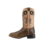 Botas Hombre Vaqueras En Piel Autentica Nokota Roper Stanley H15 - Imagen 4