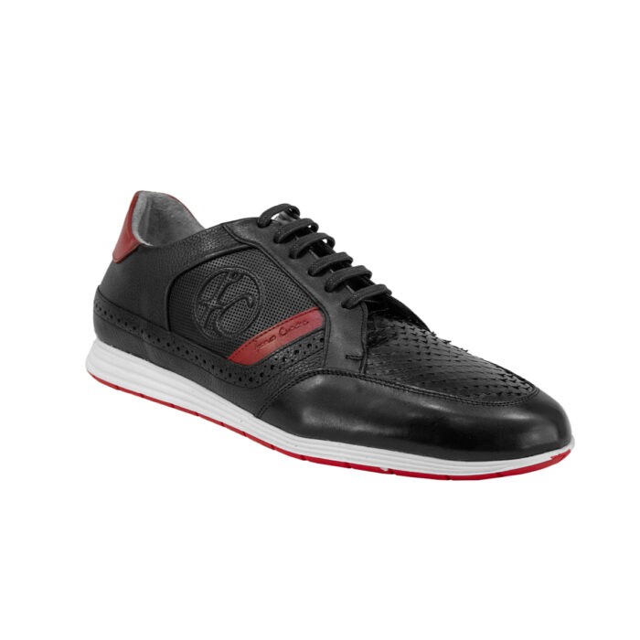 Sneakers Hombre En Piel Autentica Cuadra 81Kpmts - Imagen 2