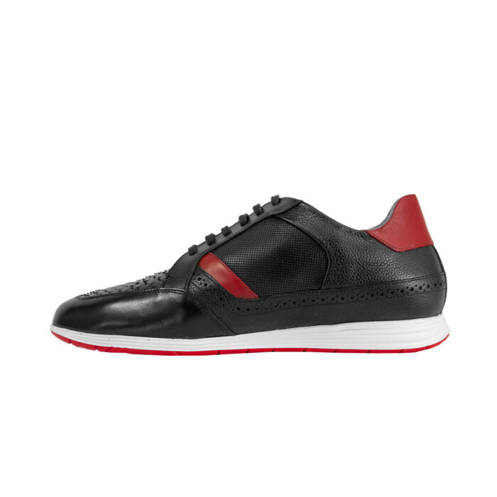 Sneakers Hombre En Piel Autentica Cuadra 81Kpmts - Imagen 3