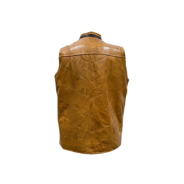 Chaleco Hombre En Piel Autentica JG Mabo Dylan - Imagen 4