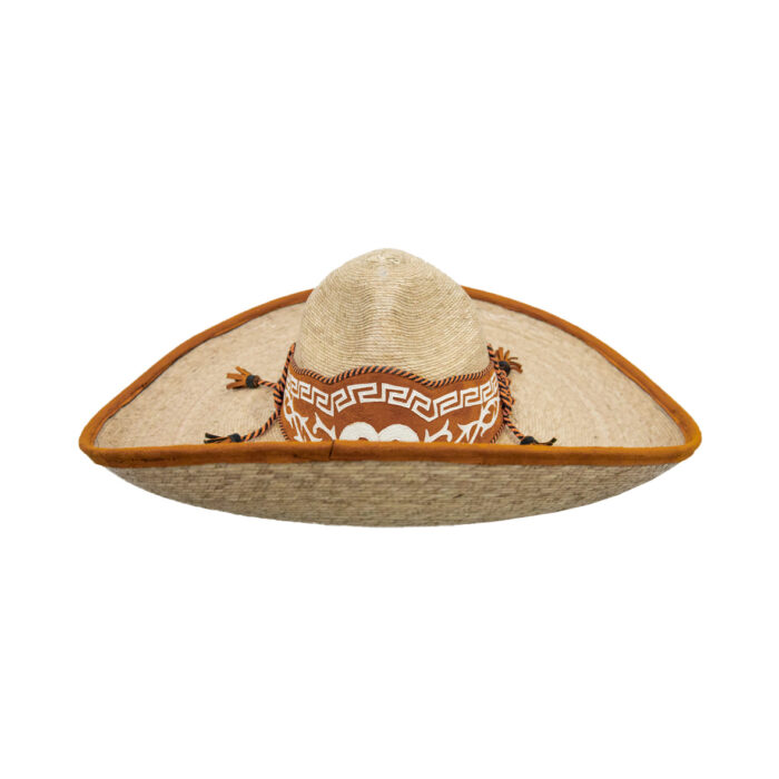 Sombrero Charro Juvenil Avelar Palma Medio Galon - Imagen 4