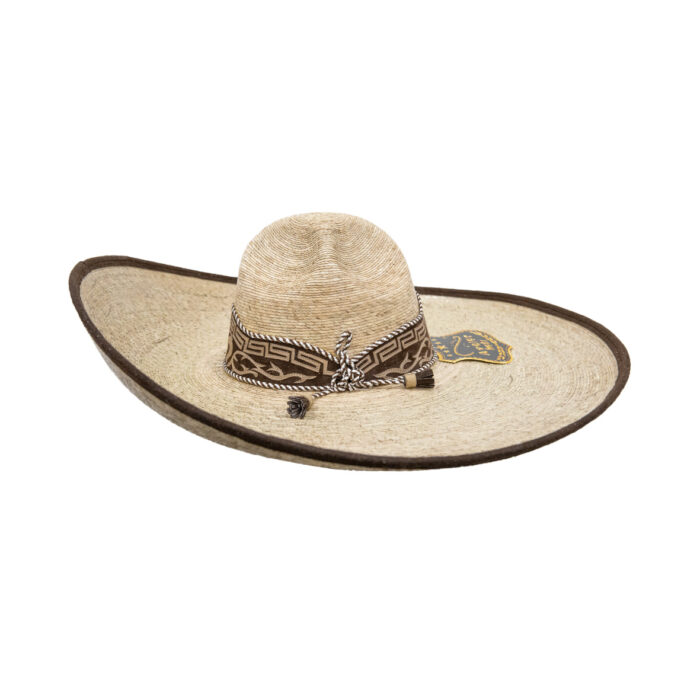 Sombrero Charro Adulto Avelar Palma Medio Galon - Imagen 5