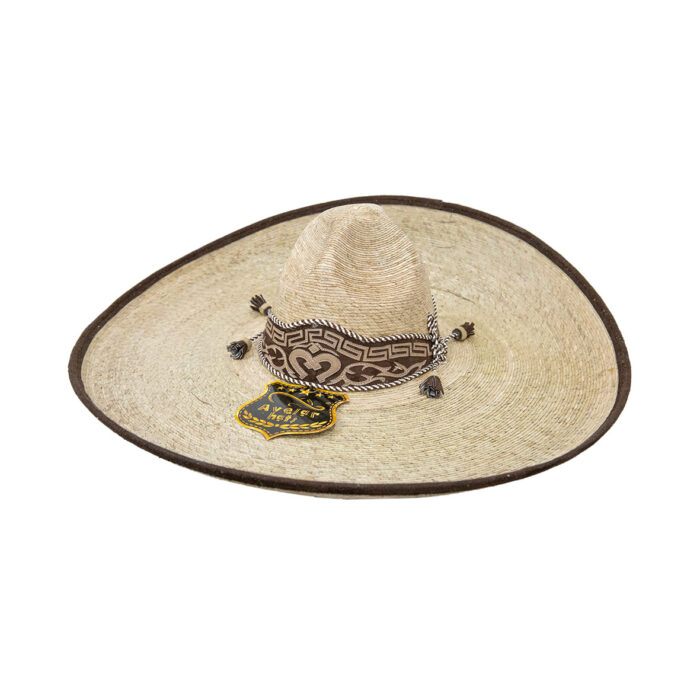 Sombrero Charro Adulto Avelar Palma Medio Galon - Imagen 12