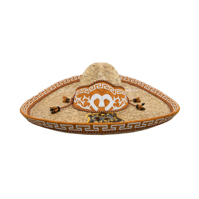 Sombrero Charro Niño Avelar Trigo Galoneado - Imagen 2