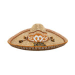 Sombrero Ni?o Charro De Trigo Avelar Galoneado - Imagen 2