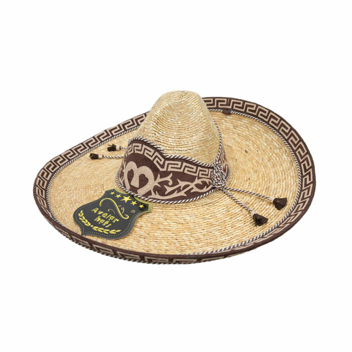 Sombrero Charro Niño Avelar Trigo Galoneado - Imagen 7