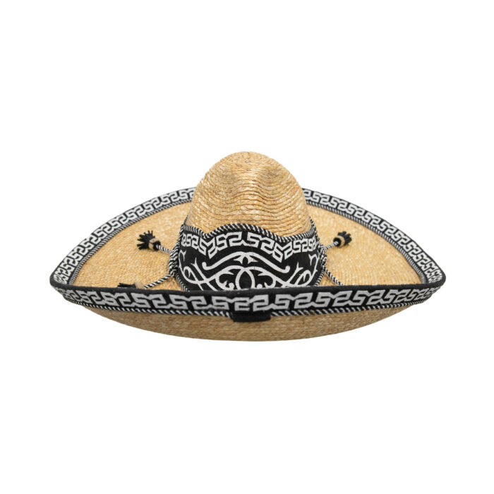 Sombrero Ni?o Charro De Trigo Avelar Galoneado - Imagen 3