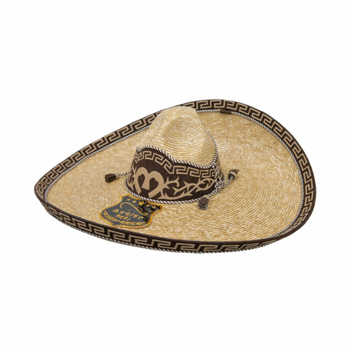 Sombrero Charro Juvenil Avelar Trigo Galoneado - Imagen 7