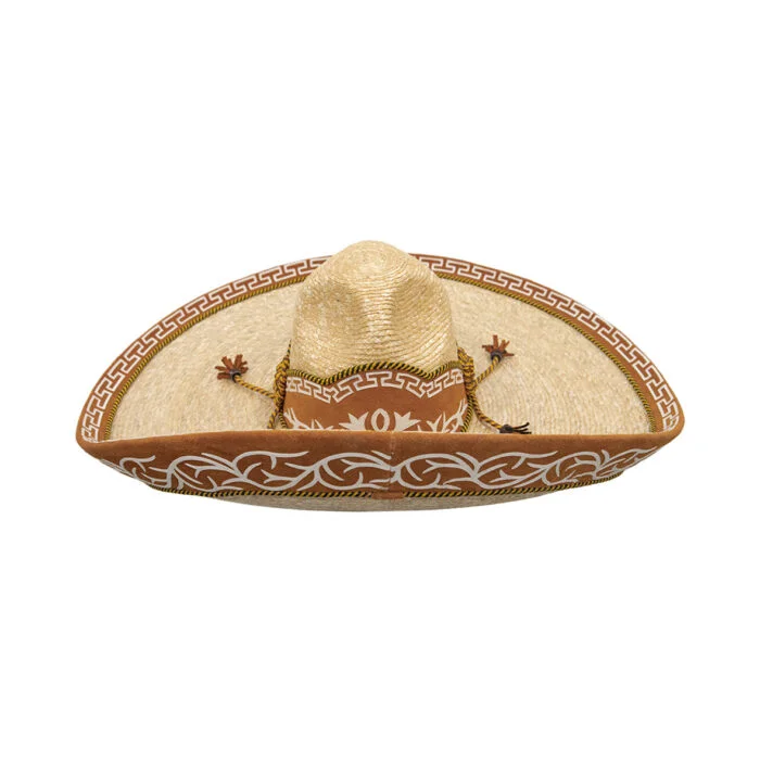 Sombrero Hombre Charro De Trigo Avelar Galoneado - Imagen 7