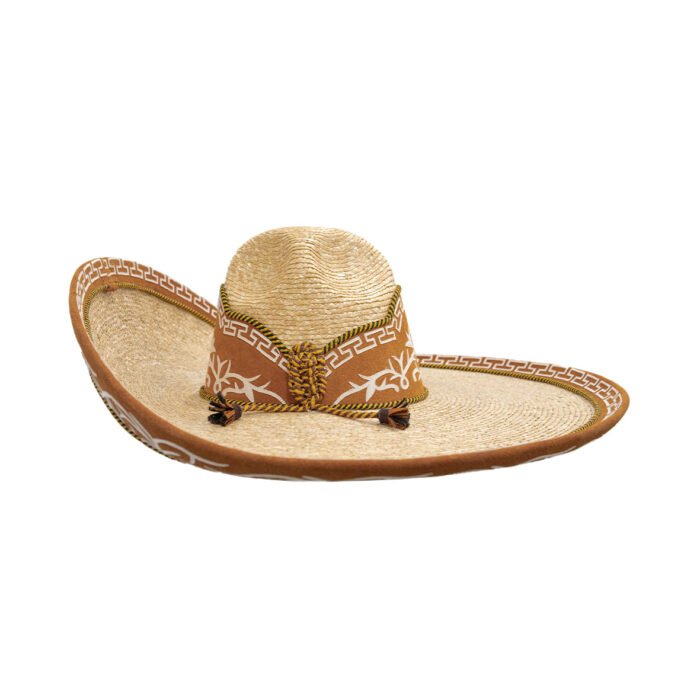 9001873-14.jpg Sombrero Hombre Charro De Trigo Avelar Galoneado - Imagen 12