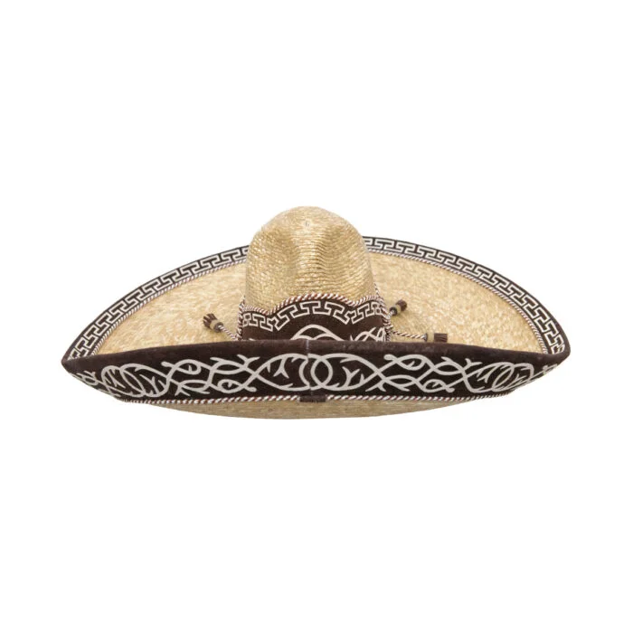 Sombrero Hombre Charro De Trigo Avelar Galoneado - Imagen 9