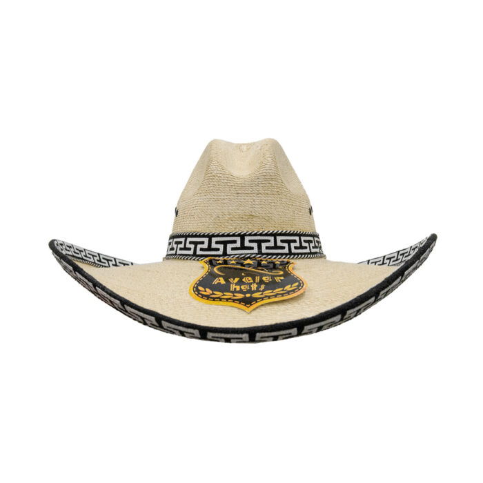 Sombrero Hombre Avelar Palma Blanca Robavaca Galoneado - Imagen 1