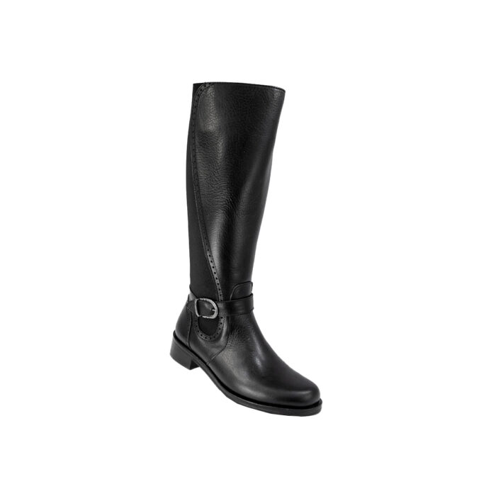 Botas Mujer Altas En Piel Autentica Jossefina Mod044 - Imagen 2