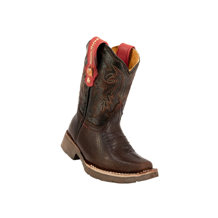 9001892-2.jpg Botas Ni?o Vaqueras En Piel Autentica Nokota Bull Dog Roper Woody H10 - Imagen 2