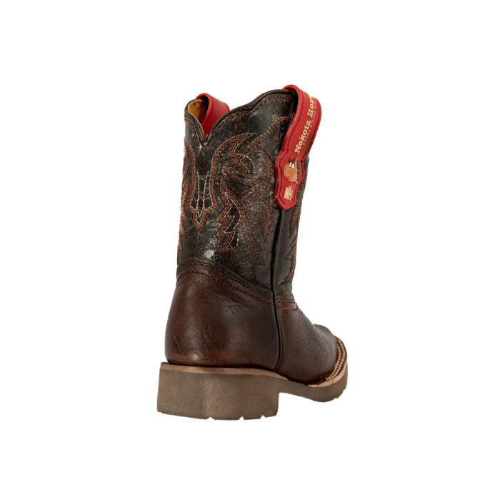 9001892-6.jpg Botas Ni?o Vaqueras En Piel Autentica Nokota Bull Dog Roper Woody H10 - Imagen 5