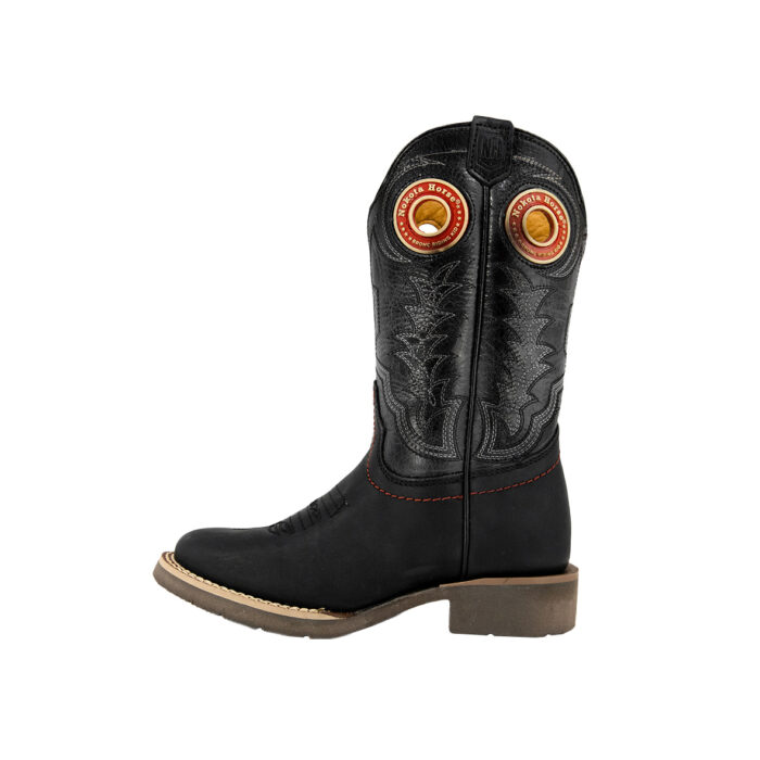 Botas Juvenil Vaqueras En Piel Autentica Nokota Roper Stanley H20 - Imagen 3