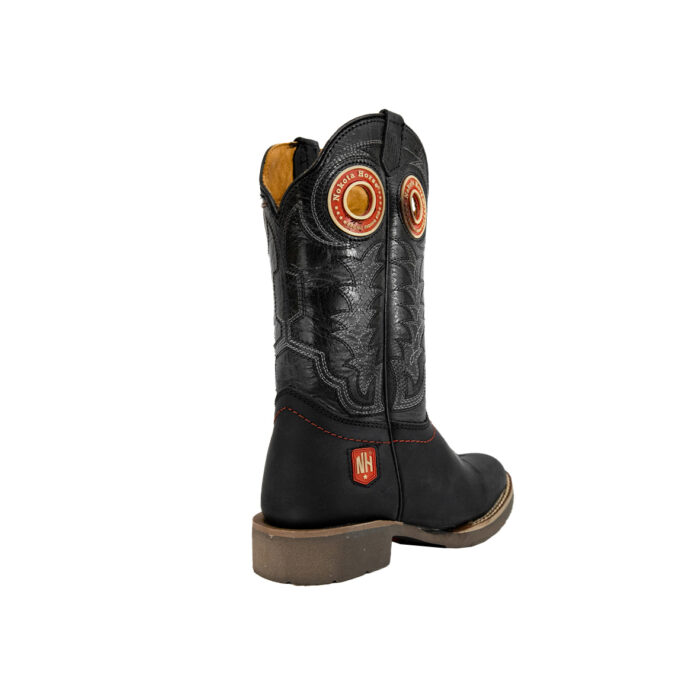 Botas Juvenil Vaqueras En Piel Autentica Nokota Roper Stanley H20 - Imagen 5