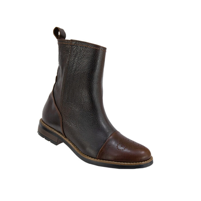 Botines Hombre En Piel Autentica Comboni Mod1014 - Imagen 2