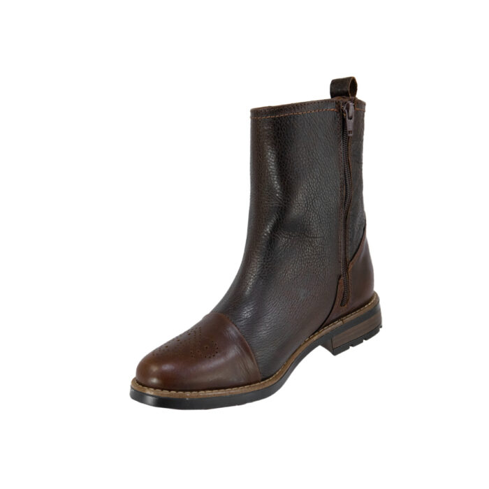 Botines Hombre En Piel Autentica Comboni Mod1014 - Imagen 4