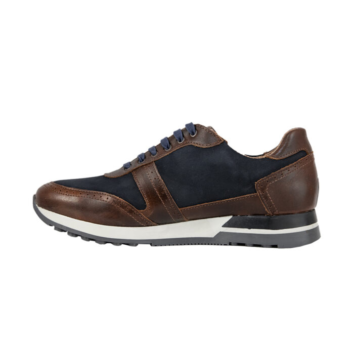 9001903-4.jpg Sneakers Hombre En Piel Autentica Comboni Mod5557 - Imagen 3