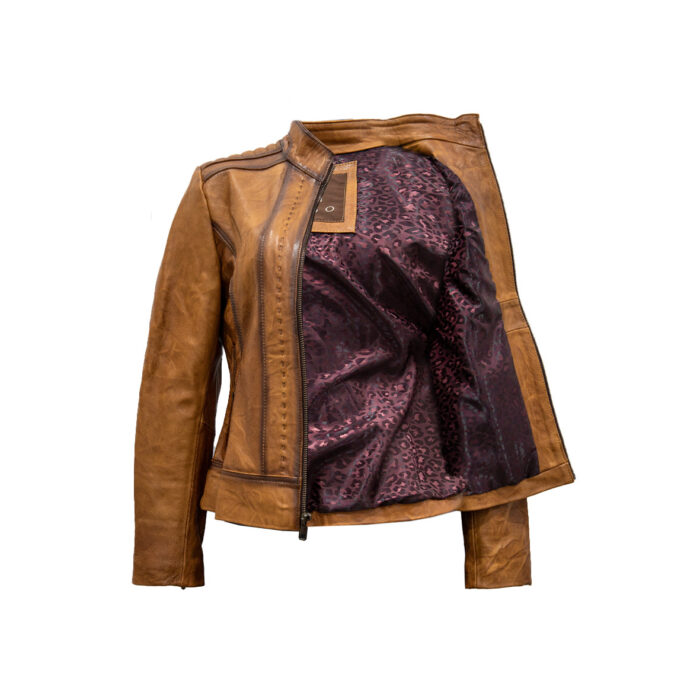 Chamarra Mujer Mabo JG Venecia Corrugado - Imagen 2