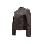 Chamarra Mujer En Piel Autentica Mabo Sevilla - Imagen 3