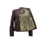 Chamarra Mujer En Piel Autentica Mabo Sevilla - Imagen 2