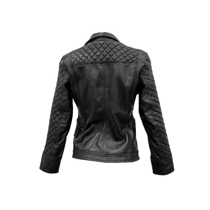 Chamarra Mujer En Piel Autentica Mabo Toscana - Imagen 6