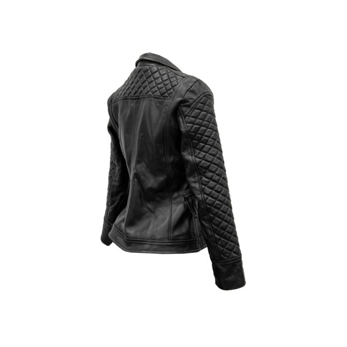 Chamarra Mujer En Piel Autentica Mabo Toscana - Imagen 5